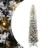 Vidaxl kunstkerstboom groen 210 cm pvc en staal en kunststof