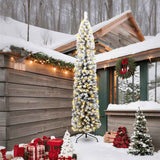 Vidaxl kunstkerstboom groen 240 cm pvc en staal en kunststof