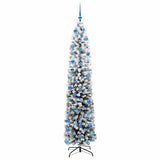 Vidaxl kunstkerstboom groen 240 cm pvc en staal en kunststof