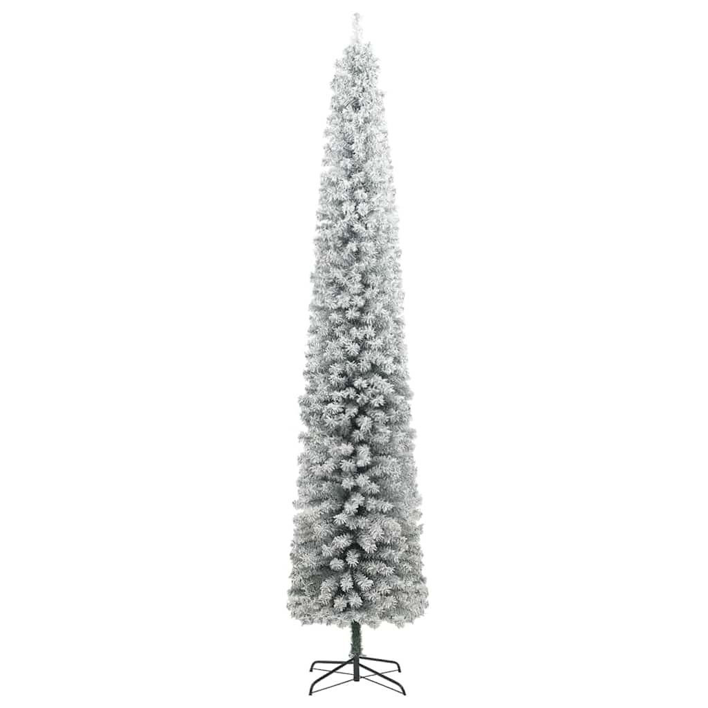 Vidaxl kunstkerstboom groen 270 cm pvc en staal en kunststof