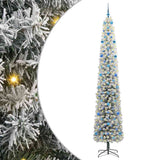 Vidaxl kunstkerstboom groen 270 cm pvc en staal en kunststof