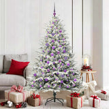 Vidaxl artificial pre-lit kerstboom met ballenset groen 180 cm