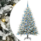Vidaxl artificial pre-lit kerstboom met ballenset groen 180 cm