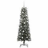 Vidaxl kunstkerstboom met 150 led groen 120 cm pvc en plastic en staal