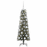 Vidaxl kunstkerstboom met 150 led groen 120 cm pvc en plastic en staal