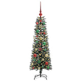 Vidaxl kunstkerstboom met 150 led groen 120 cm pvc en plastic en staal