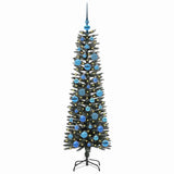 Vidaxl kunstkerstboom met 150 led groen 150 cm pvc en plastic en staal