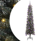 Vidaxl kunstkerstboom met 300 led groen 180 cm pvc en plastic en staal
