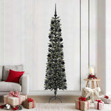 Vidaxl kunstkerstboom met 300 led groen 210 cm pvc en plastic en staal