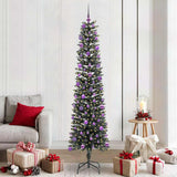 Vidaxl kunstkerstboom met 300 led groen 210 cm pvc en plastic en staal