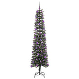 Vidaxl kunstkerstboom met 300 led groen 210 cm pvc en plastic en staal