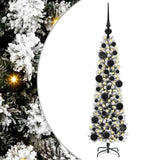 Vidaxl kunstkerstboom met 150 led wit 120 cm pvc en metaal en plastic