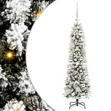 Vidaxl kunstkerstboom met 150 led wit 120 cm pvc en metaal en plastic