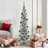 Vidaxl kunstkerstboom met 150 led wit 150 cm pvc en metaal en plastic