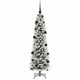 Vidaxl kunstkerstboom met 150 led wit 150 cm pvc en metaal en plastic