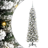 Vidaxl kunstkerstboom met 150 led wit 150 cm pvc en metaal en plastic