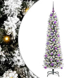 Vidaxl kunstkerstboom met 150 led wit 150 cm pvc en metaal en plastic