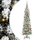 Vidaxl kunstkerstboom met 150 led wit 150 cm pvc en metaal en plastic