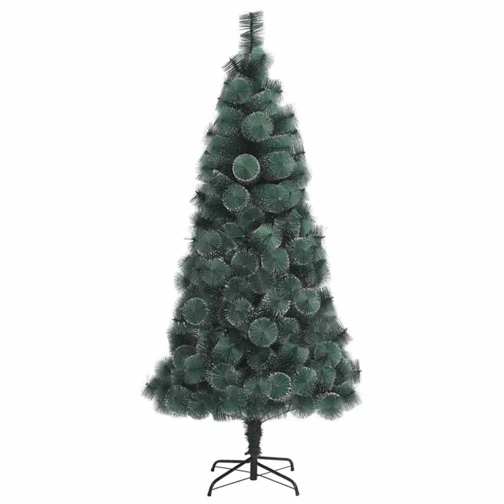 Vidaxl kunst kerstboom met verlichting met 300 led groen 180 cm pet