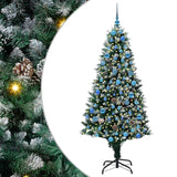 Vidaxl kunstkerstboom groen 180 cm pvc en staal en kunststof