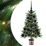 Vidaxl kerstboom met 150 led met standaard groen 65 cm pe