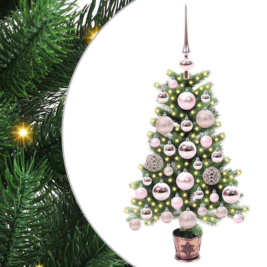 Vidaxl kerstboom met 150 led met standaard groen 65 cm pe