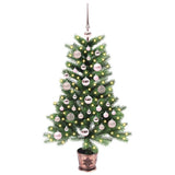 Vidaxl kerstboom met 150 led met standaard groen 90 cm pe