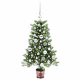 Vidaxl kerstboom met 150 led met standaard groen 90 cm pe