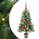 Vidaxl kerstboom met 150 led met standaard groen 90 cm pe