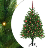 Vidaxl kerstboom met 150 led met standaard groen 120 cm pe