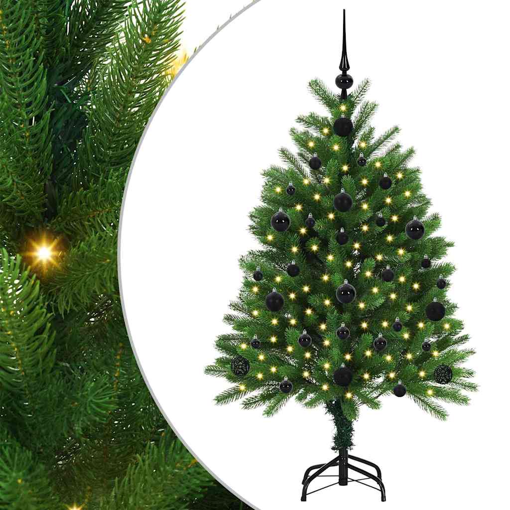 Vidaxl kerstboom met 150 led met standaard groen 120 cm pe