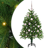 Vidaxl kerstboom met 150 led met standaard groen 120 cm pe