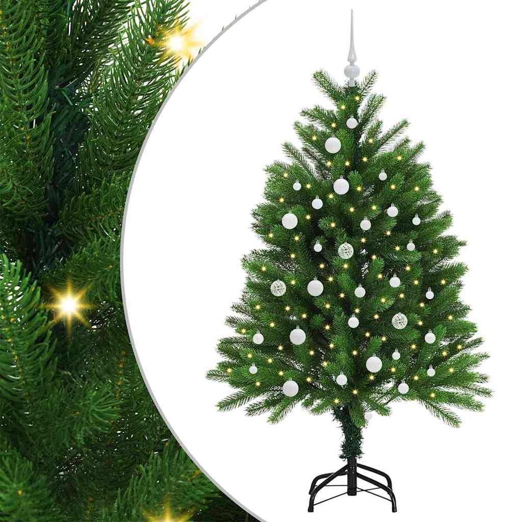 Vidaxl kerstboom met 150 led met standaard groen 120 cm pe