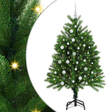 Vidaxl kerstboom met 150 led met standaard groen 120 cm pe