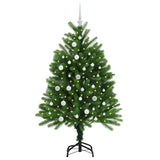 Vidaxl kerstboom met 150 led met standaard groen 120 cm pe