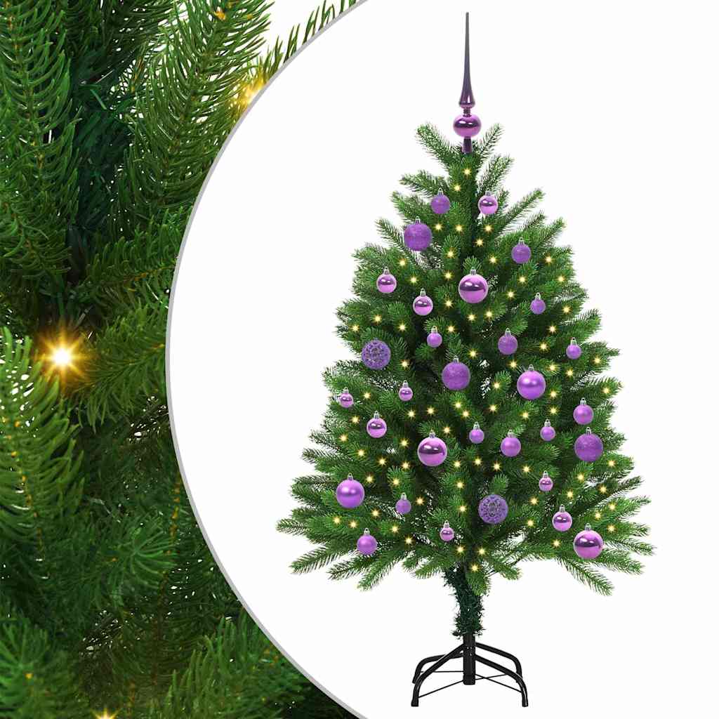 Vidaxl kerstboom met 150 led met standaard groen 120 cm pe