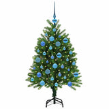 Vidaxl kerstboom met 150 led met standaard groen 120 cm pe