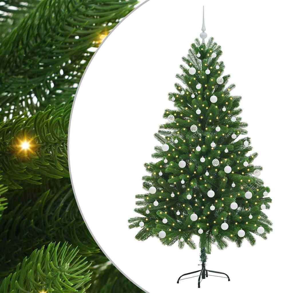 Vidaxl kerstboom met 300 led met standaard groen 180 cm pe
