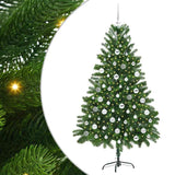Vidaxl kerstboom met 300 led met standaard groen 180 cm pe