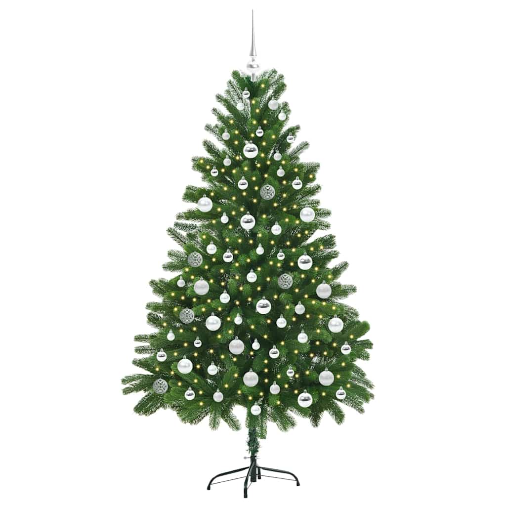 Vidaxl kerstboom met 300 led met standaard groen 180 cm pe