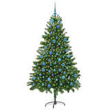 Vidaxl kerstboom met 300 led met standaard groen 180 cm pe