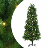 Vidaxl kerstboom met 300 led met standaard groen 240 cm pe