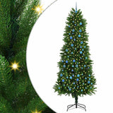 Vidaxl kerstboom met 300 led met standaard groen 240 cm pe
