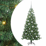 Vidaxl kerstboom met 150 led met standaard groen 120 cm pvc