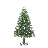 Vidaxl kerstboom met 150 led met standaard groen 150 cm pvc