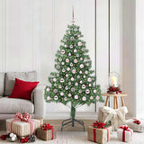 Vidaxl kerstboom met 300 led met standaard groen 180 cm pvc