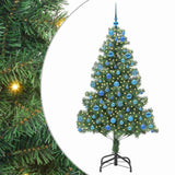 Vidaxl kerstboom met 300 led met standaard groen 180 cm pvc