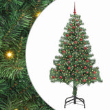 Vidaxl kerstboom met 300 led met standaard groen 210 cm pvc
