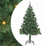 Vidaxl kerstboom met 300 led met standaard groen 210 cm pvc