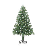 Vidaxl kerstboom met 300 led met standaard groen 210 cm pvc